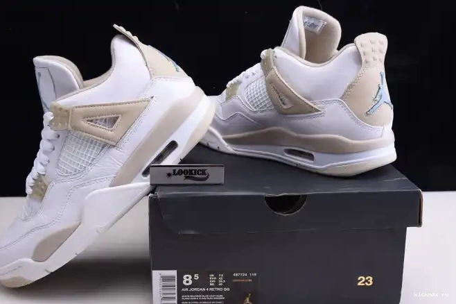 Rep Kickmax Retro 487724-118 Sand Jordan 4 2017 0617
